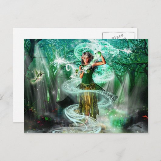 Carte Postale The Emerald Guardian (Devant / Derrière)