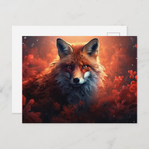 Carte postale The Enchanting Fox
