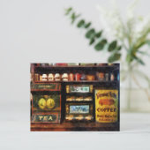 Carte Postale Thé et café (Debout devant)