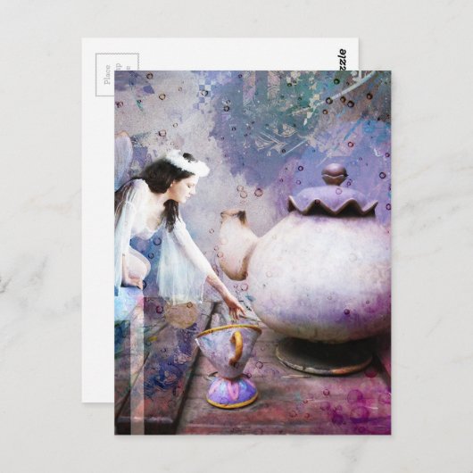 CARTE POSTALE THÉ FAIRY (Devant / Derrière)