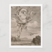 Carte Postale The Fall of Icarus, 1731 (Devant)