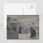 Carte Postale The Famine between 1870-71, 1889 (Devant / Derrière)