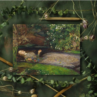 Carte Postale The Fate of Ophelia Postcard
