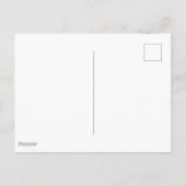 Carte Postale The Flash Name & Lightning Bolt Logo (Dos)