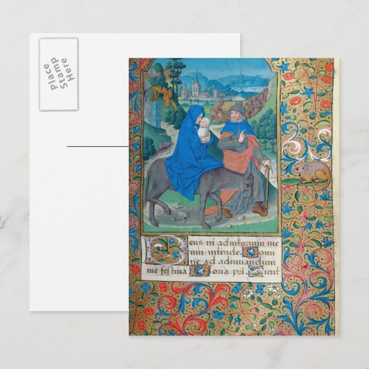 Carte Postale The Flight into (Devant / Derrière)