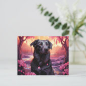 Carte postale The Flowery Companion (Debout devant)