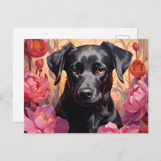 Carte postale The Flowery Guardian (Devant / Derrière)