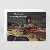 Carte postale The Forks Winnipeg, MB. (Devant / Derrière)