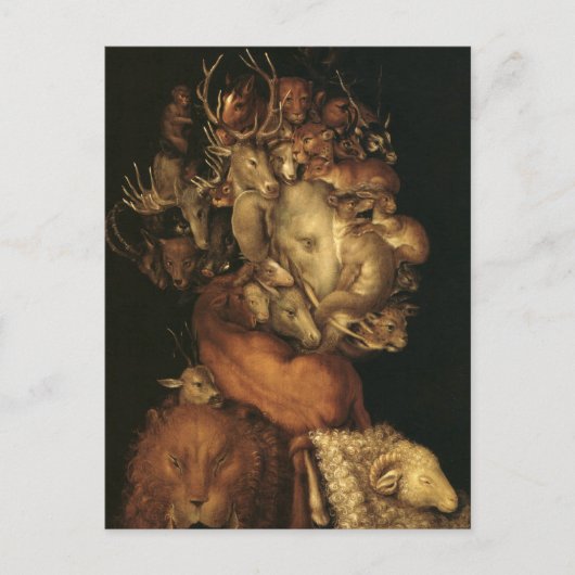 Carte Postale The Four Elements : Earth - Giuseppe Arcimboldo (Devant)