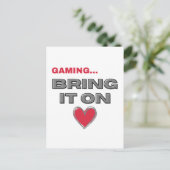 Carte Postale The Gamer Postcard (Debout devant)