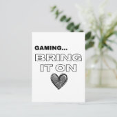 Carte Postale The Gamer Postcard (Debout devant)