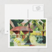 Carte Postale The Garden, 1914 (avec papier) (Devant / Derrière)