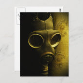 Carte Postale The Gas mask (Devant / Derrière)