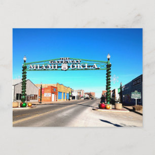 Carte Postale The Gateway: Miami, Oklahoma