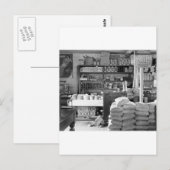 Carte Postale The General Store, Moundville, Alabama : 1936 (Devant / Derrière)