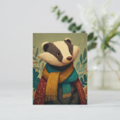Carte Postale The Gentle Badger (Debout devant)