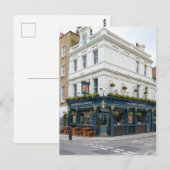 Carte Postale The George & Dragon, Fitzrovia, Londres Royaume-Un (Devant / Derrière)