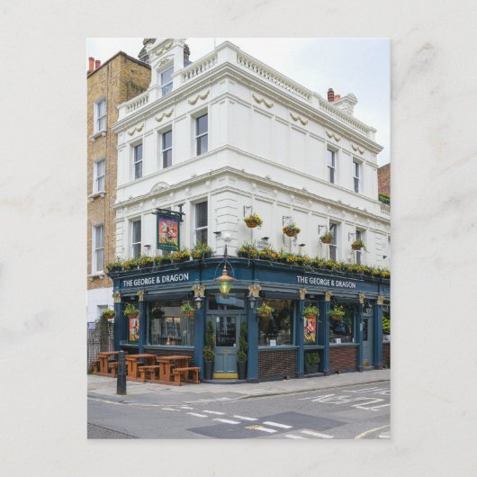 Carte Postale The George & Dragon, Fitzrovia, Londres Royaume-Un (Devant)