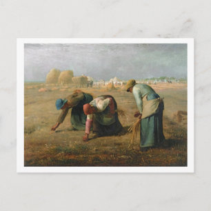 Carte Postale The Gleaners 1857