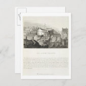 Carte Postale The Globe Theatre, c.1647, publié par Robert Wil (Devant / Derrière)