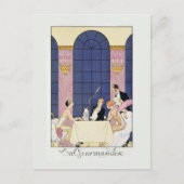 Carte Postale The Gourmands, 1920-30 (tirage pochoir) (Devant)