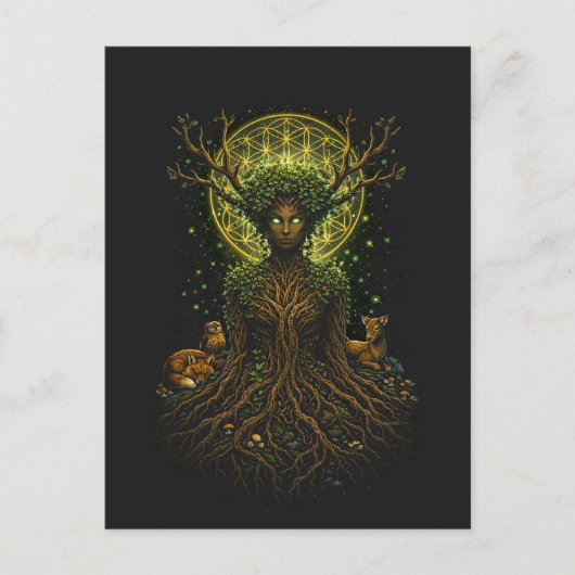 Carte Postale The Green Mother (Devant)