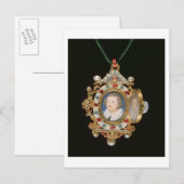 Carte Postale The Gresley Jewel, with miniature portraits of sir (Devant / Derrière)