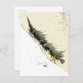 Carte Postale The Grinch & Max Return the Christmas Tree (Devant / Derrière)