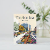 Carte Postale The High Line USA (Debout devant)
