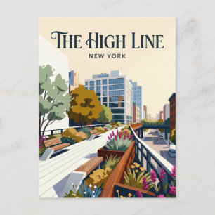 Carte Postale The High Line USA