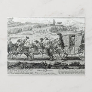 Carte Postale The Highland Chase, le 21 février 1745