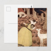Carte Postale « The Hind » d'Edmund Dulac (Devant / Derrière)