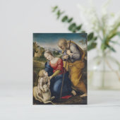 Carte Postale The Holy Family by Raphael (Debout devant)