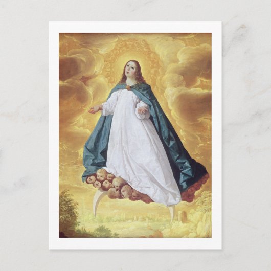 Carte Postale The Immaculate Conception, c.1628-30 (oil on canva (Devant)