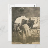 Carte Postale The invisible man postcard (Devant / Derrière)