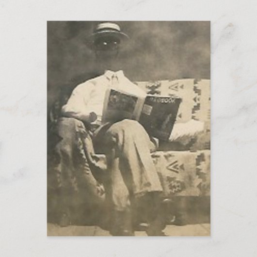 Carte Postale The invisible man postcard (Devant)