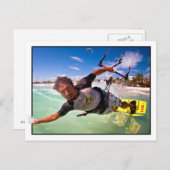 Carte Postale The Kitesurfer (Devant / Derrière)