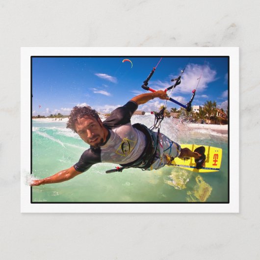 Carte Postale The Kitesurfer (Devant)