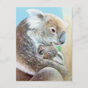 Carte postale "The Koala couddle"