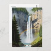 Carte Postale  The Krimml Falls Austria Tallest Waterfall  (Devant / Derrière)