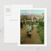 Carte Postale The Loiterers, 1888 (Devant / Derrière)