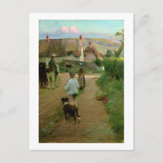 Carte Postale The Loiterers, 1888 (Devant)