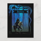 Carte Postale The Lone Knight: A Journey Through the Mist (Devant)