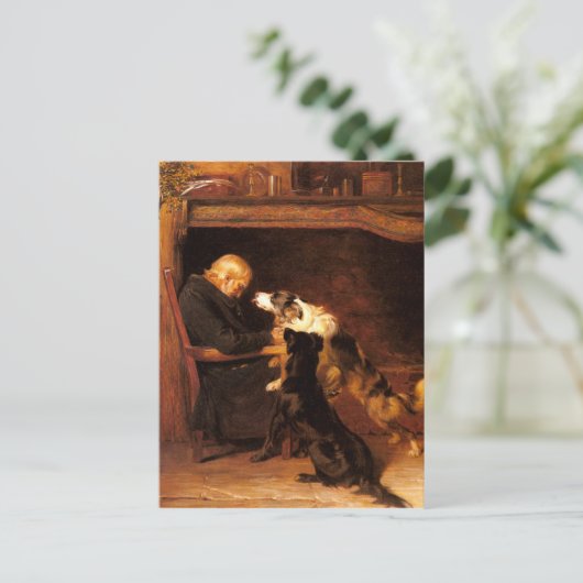 Carte Postale The Long Sleep by Briton Riviere (Debout devant)