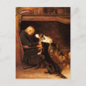Carte Postale The Long Sleep by Briton Riviere (Devant)