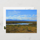 Carte Postale The Lord is my Shepherd Postcard (Devant / Derrière)