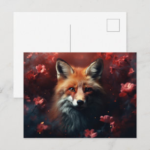 Carte postale The Magical Gleam of the Starry Fox