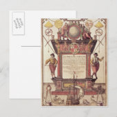 Carte Postale The Mariners Mirror, page de titre (Devant / Derrière)