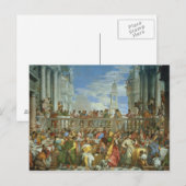 Carte Postale The Marriage Feast at Cana, c.1562 (Devant / Derrière)