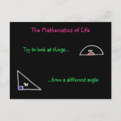 Carte Postale The Mathematics of Life Postcard (Devant)